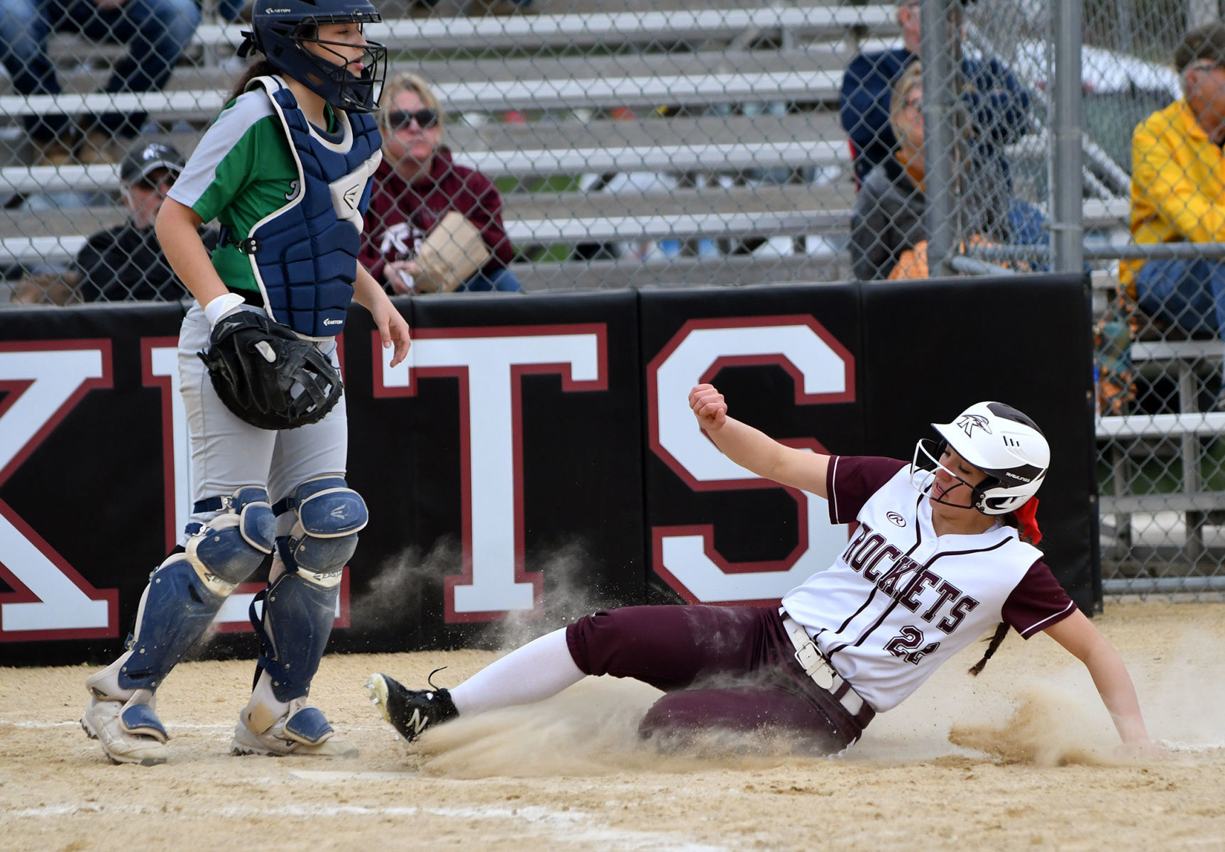 Alleman at Rockridge softball